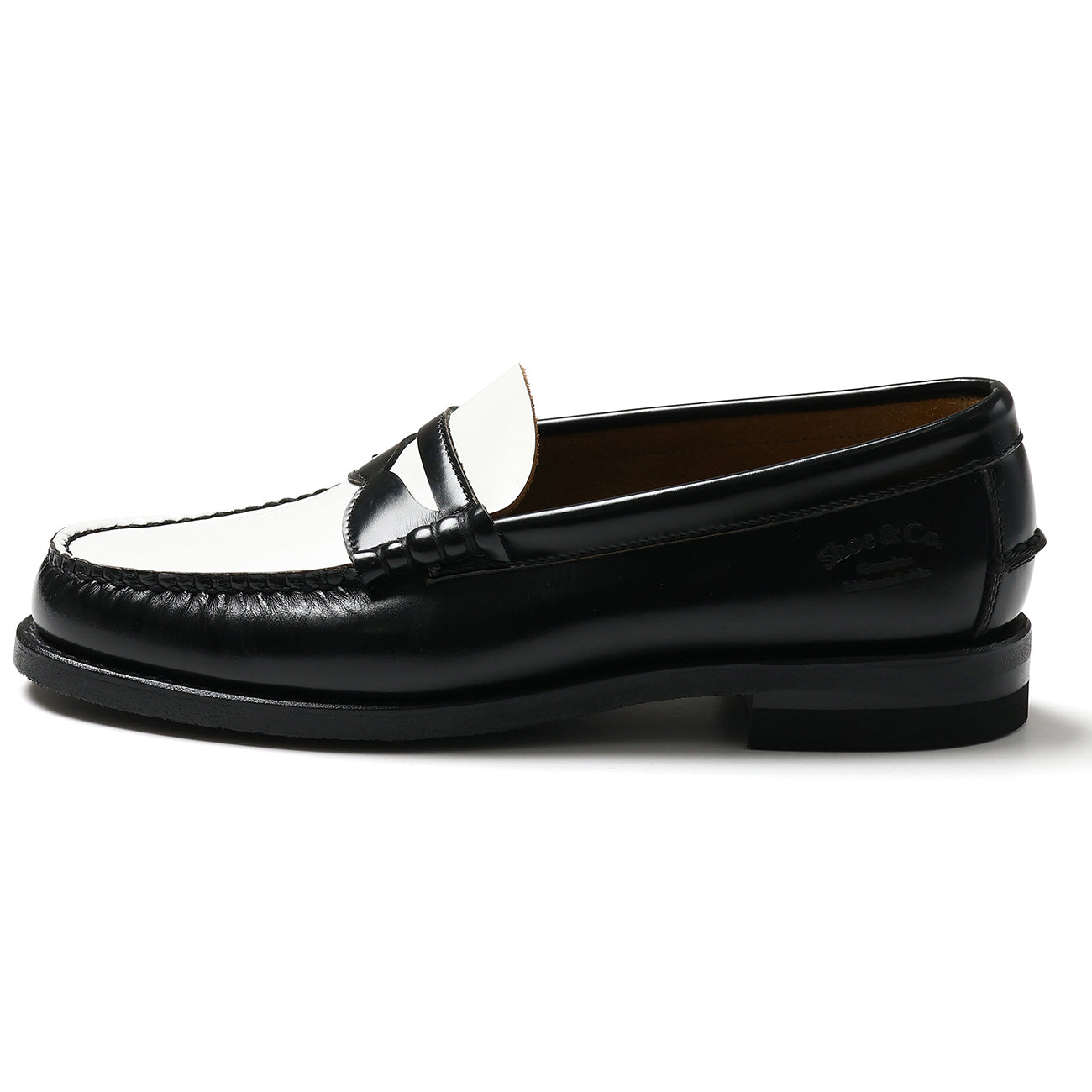 Women's Loafer_Black White REGAL Shoe & Co. Women's Loafer_Black White REGAL Shoe & Co.