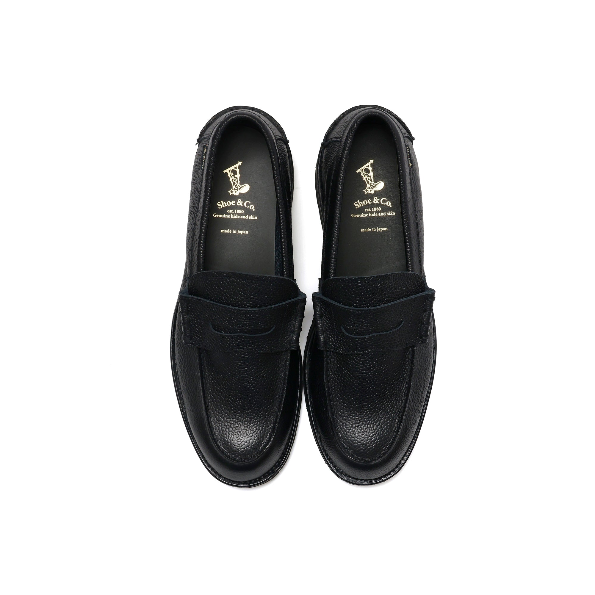 REGAL Shoe & Co. ブラック モカシン REGAL Shoe&Co. 2023 Fall &Winter Vol.1 - “GORE-TEX Product