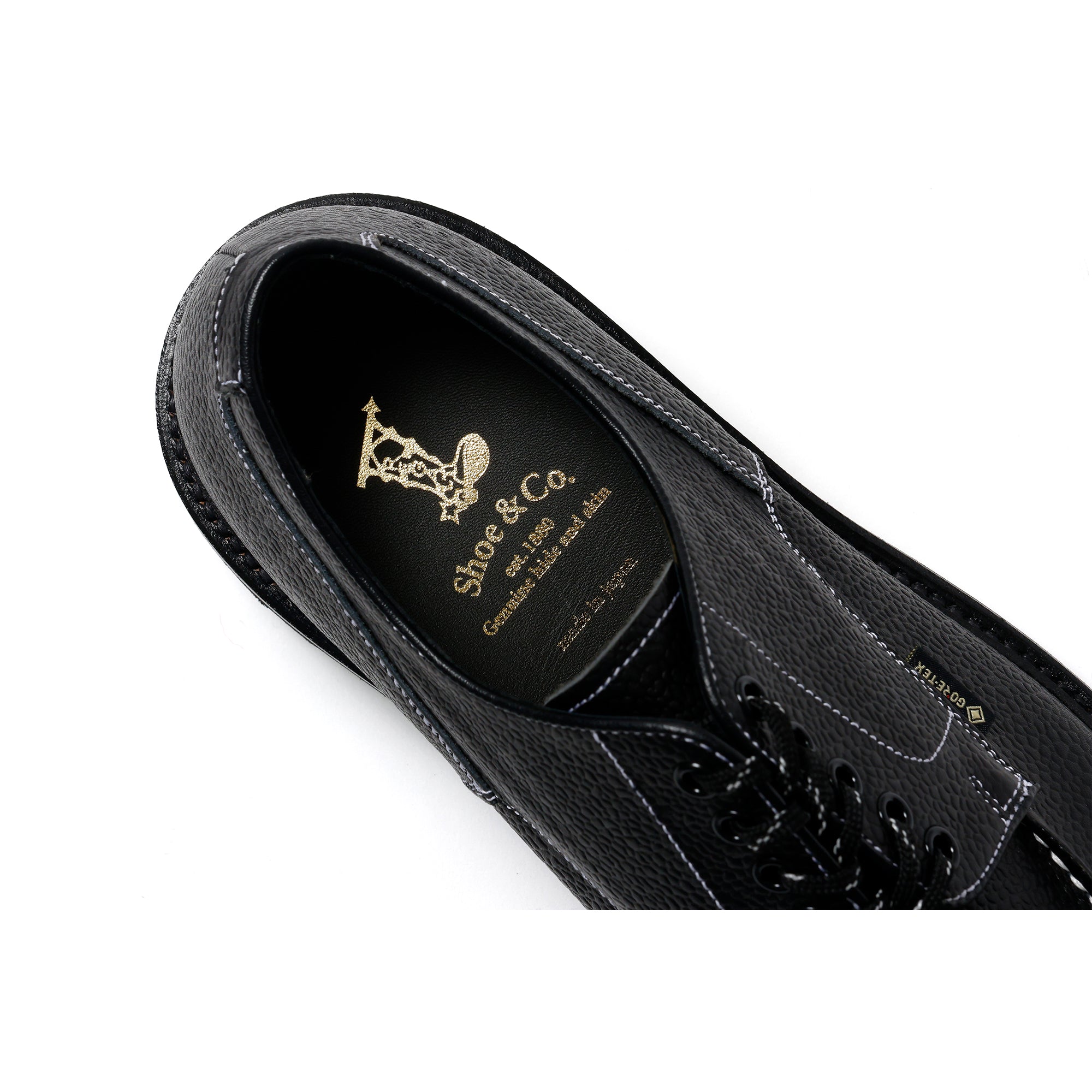 新品REGAL U_TIp GORE-TEX Black Embossed U-Tip GTX_Black Embossed – REGAL Shoe & Co.