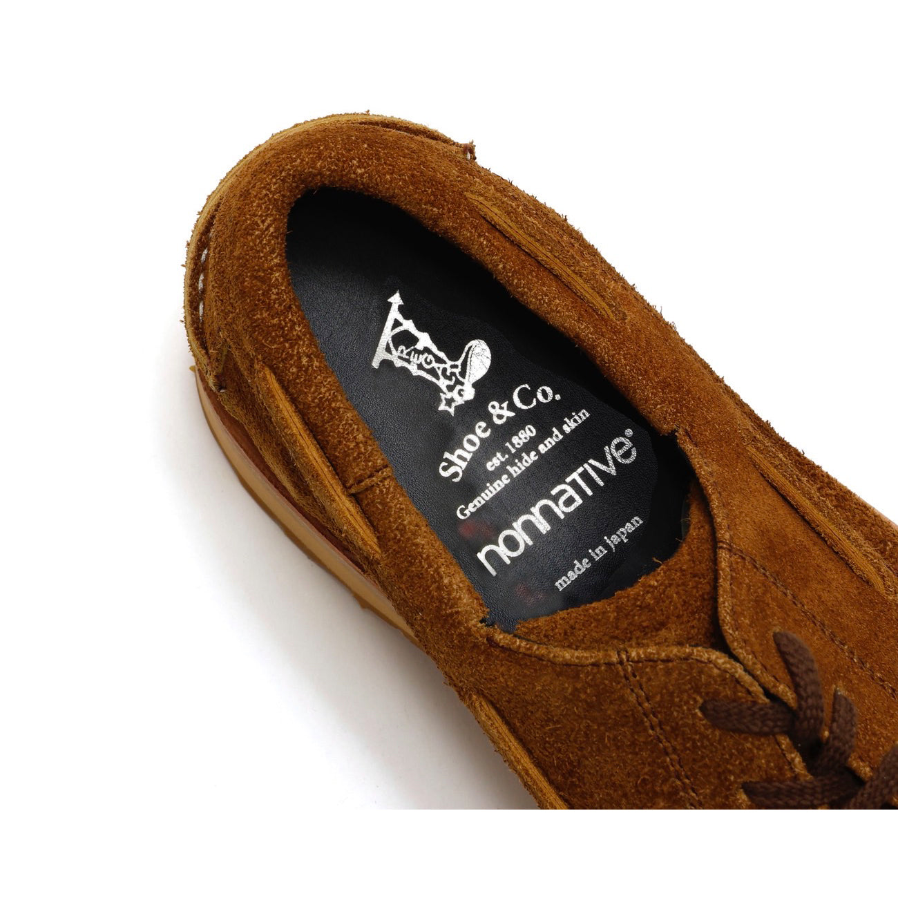 nonnative Collaboration - Marine Moc Brown Suede – REGAL Shoe & Co.