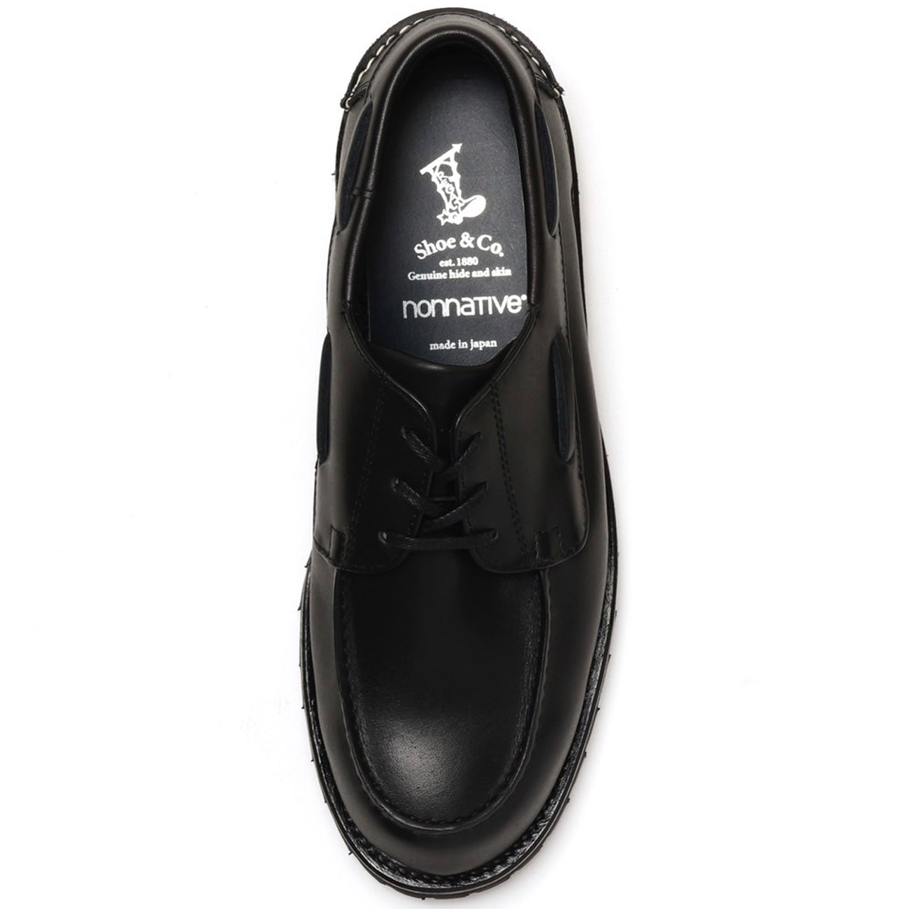 REGAL Shoe & Co. × nonnative MOC SHOES 黒