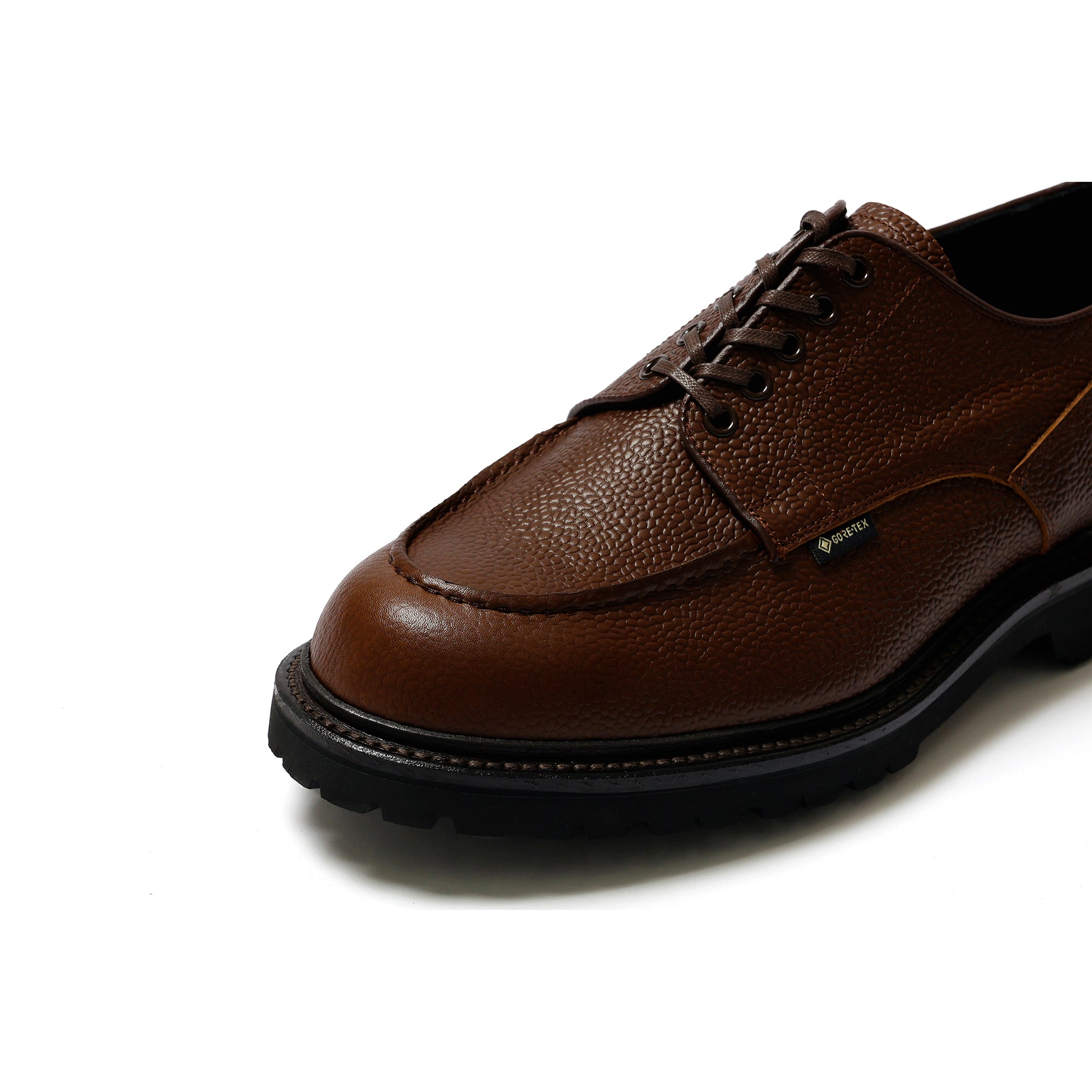U-Tip GTX _Dark Brown Embossed – REGAL Shoe & Co.