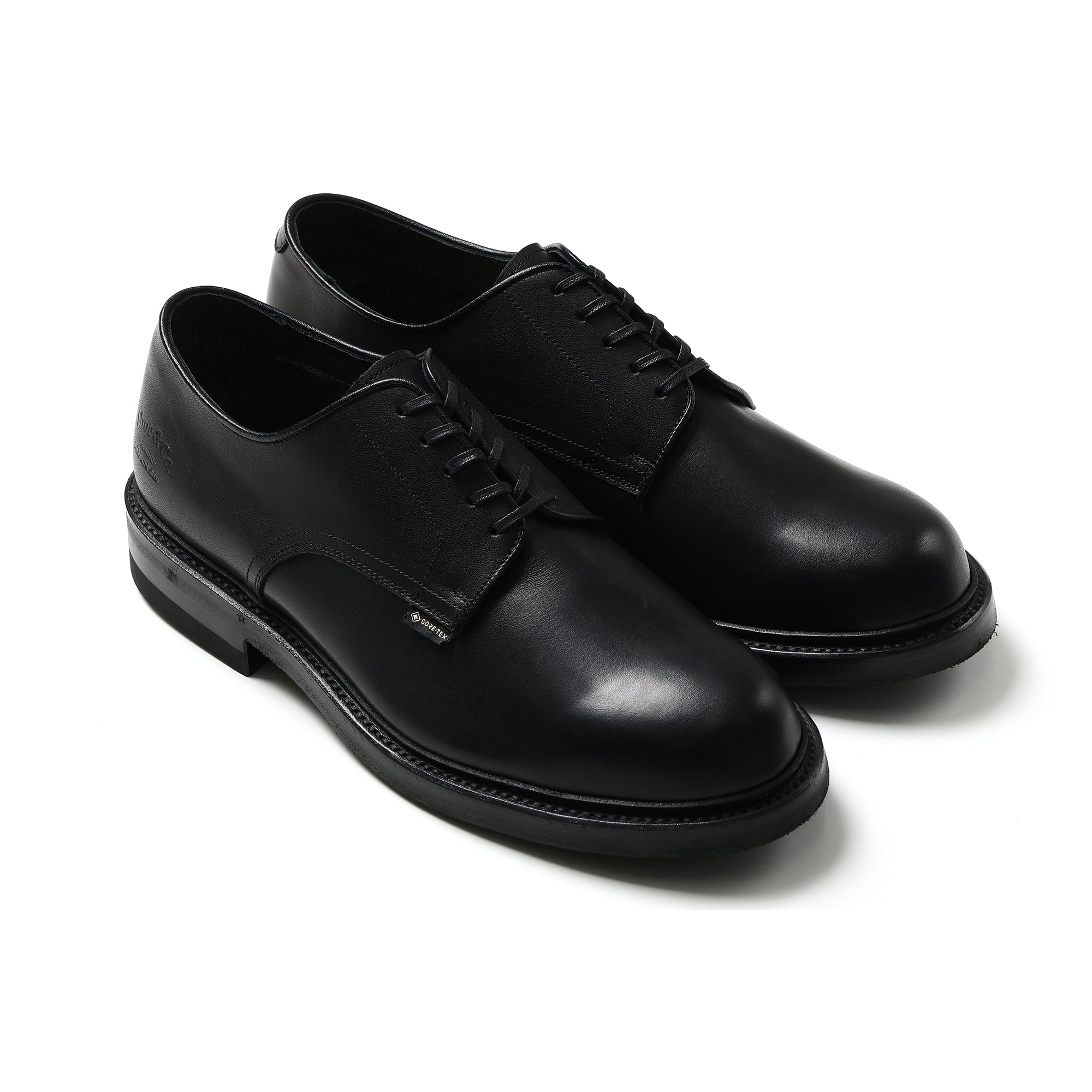 Plain-Toe GTX_Black – REGAL Shoe & Co.