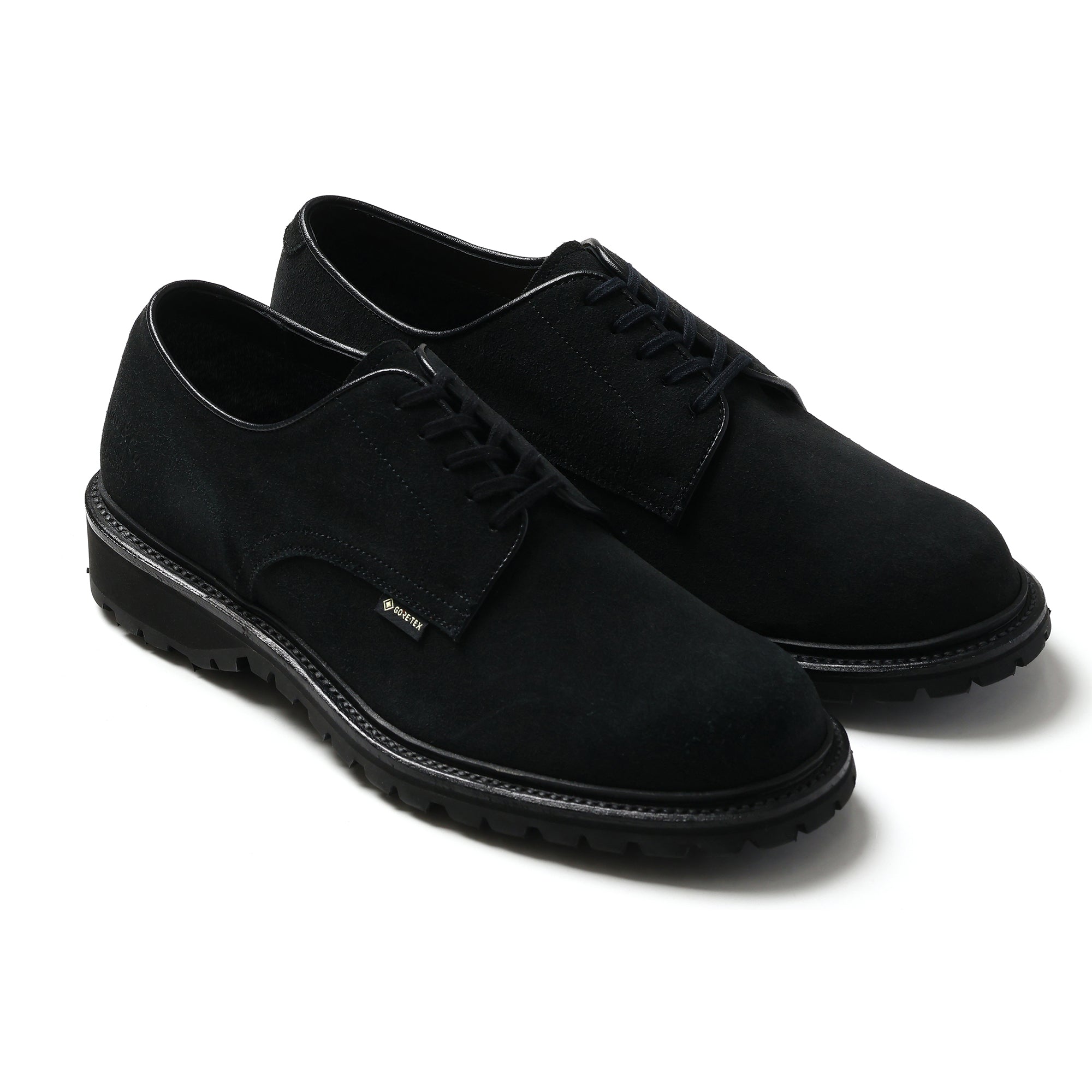 Plain-Toe GTX_Black Suede – REGAL Shoe & Co.