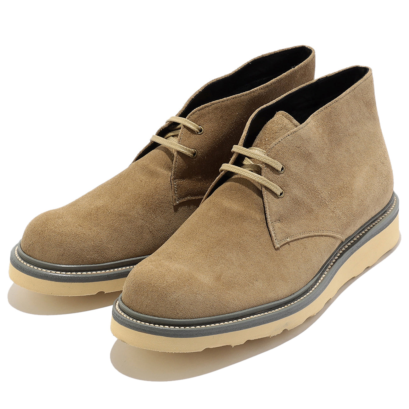 なみ nanamica_Collaboration_Chukka boots_Sand – REGAL Shoe & Co.