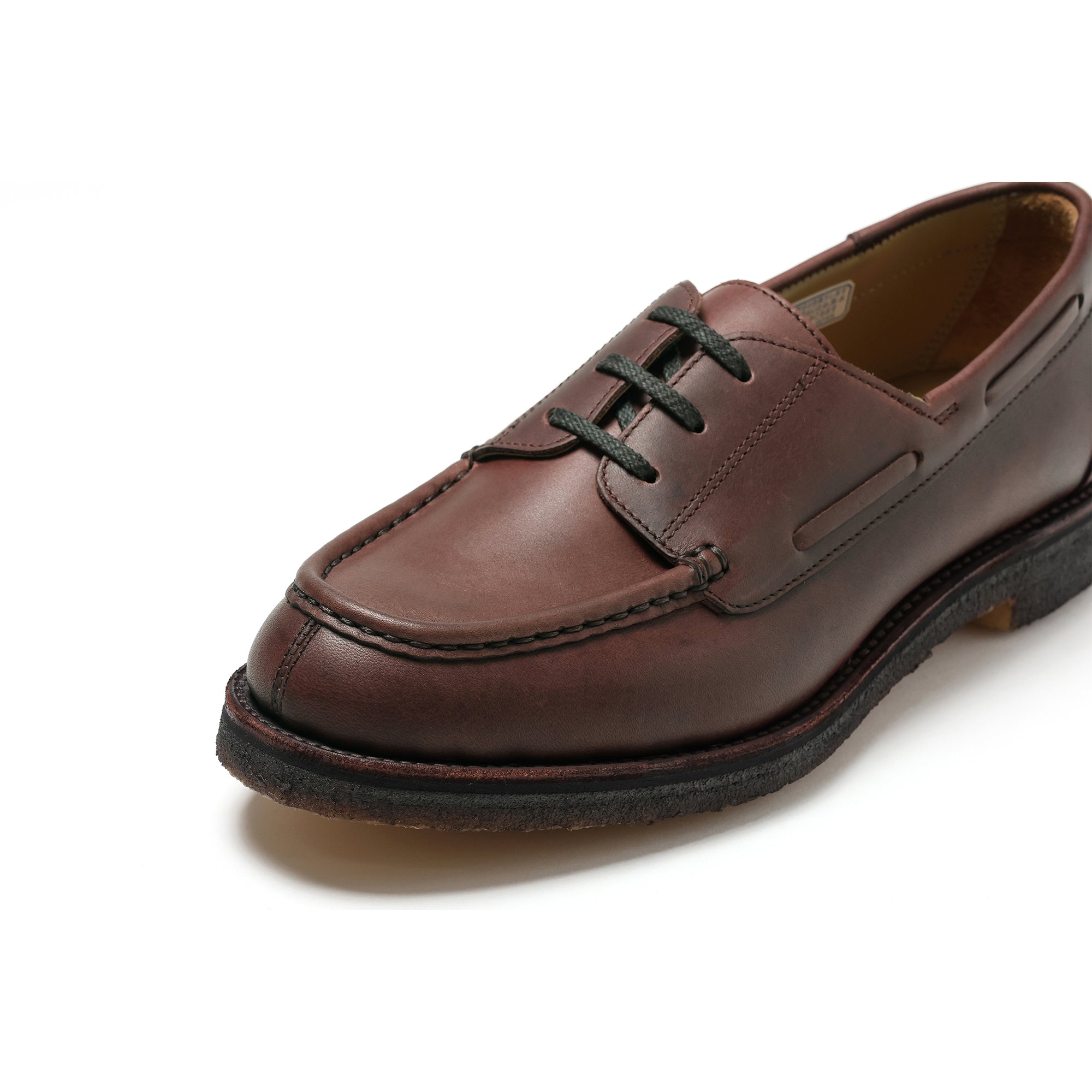 MEN'S 3EYELET MOC TOE DARK BROWN – REGAL Shoe & Co.