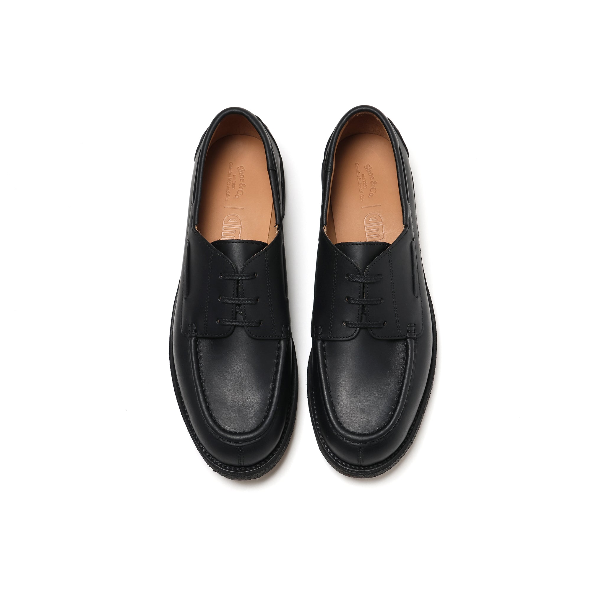 Men’s 3 Eyelet Moc Toe_Black