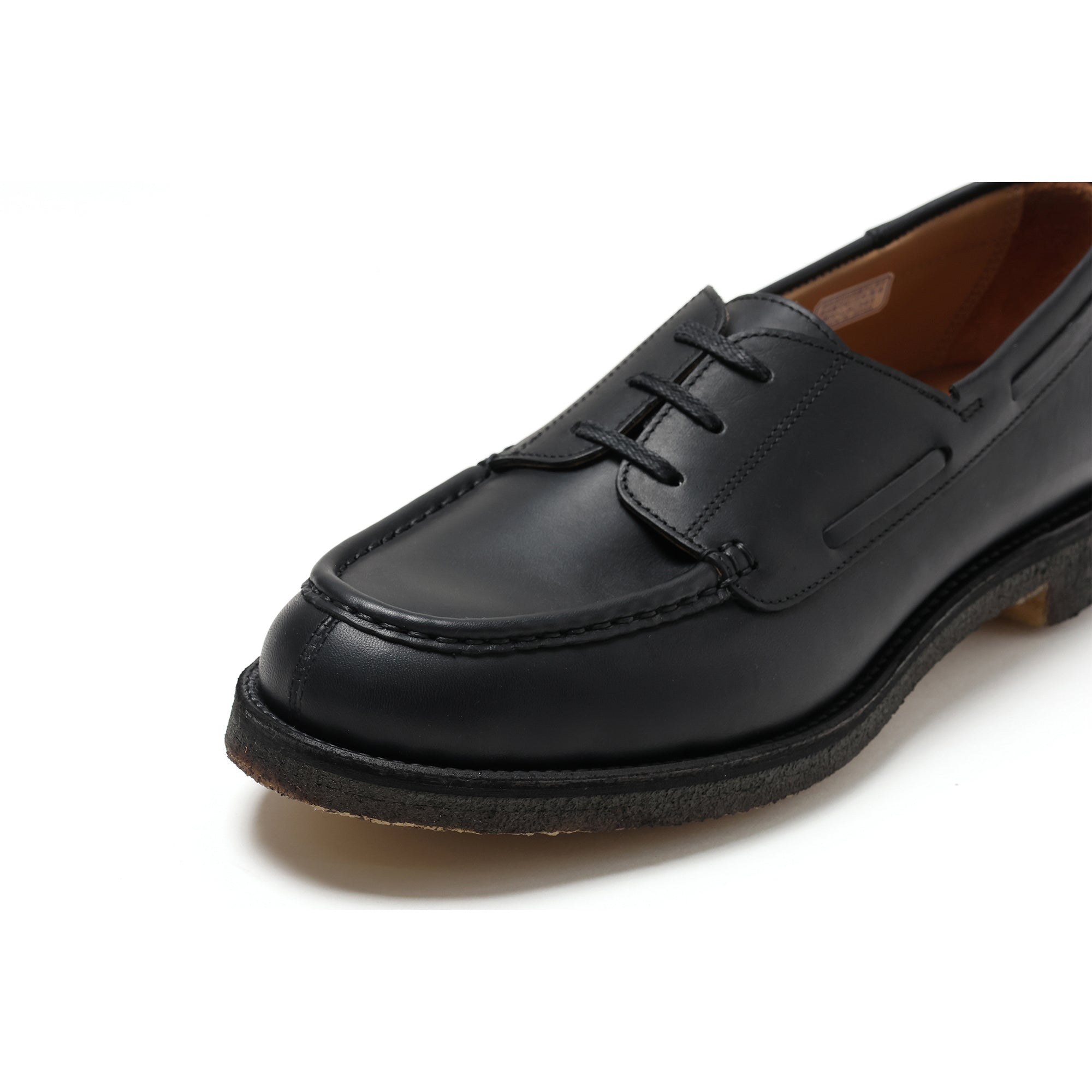 MEN'S 3EYELET MOC TOE BLACK – REGAL Shoe & Co.